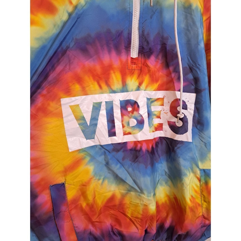 Rue21 Pullover Tie Dye Vibes Jacket Womens Size M - Picture 2 of 6